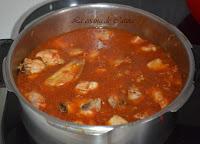 Pollo al vermut rojo Pollo al vermut rojo