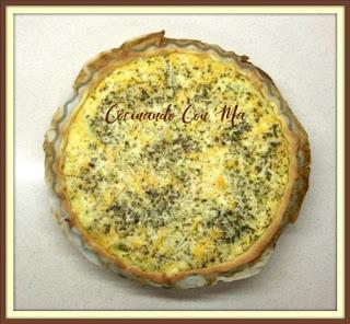 Quiche de Atun y Calabacin