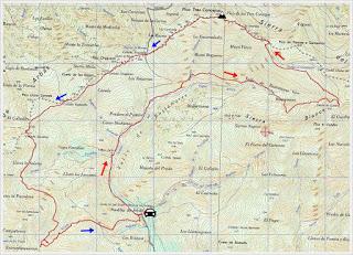 Pendilla-Bustamores-Tresconceyos-La Col.lá Propinde-El Portil.lín d'Escuenas-Valnabar