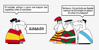 Tipologías no exhaustivas de independentistas y de españolistas