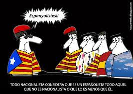 Tipologías no exhaustivas de independentistas y de españolistas