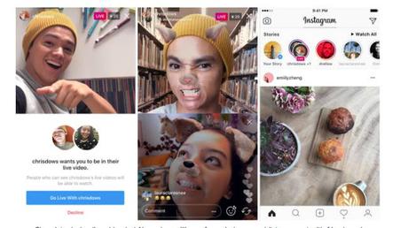 Instagram quiere que invites a tus amigos a participar en los videos en vivo