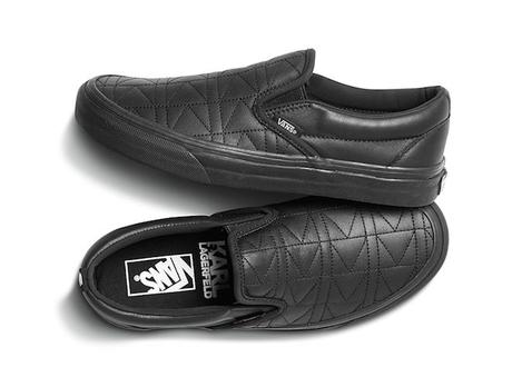 Vans x KARL LAGERFELD. Las Sneakers Off The Wall del Kaiser de la moda vans slip on Classics_KarlLagerfeld