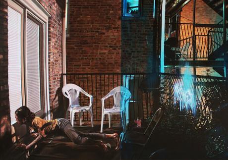 Pinturas de Jennifer Cronin que retratan la vida cotidiana