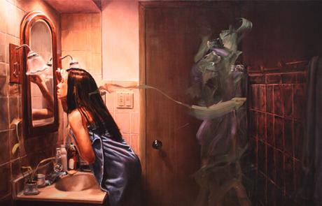 Pinturas de Jennifer Cronin que retratan la vida cotidiana