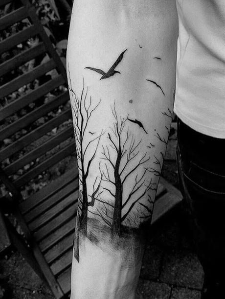 Los mejores 20 tatuajes inspirados en Bosques