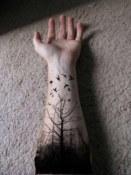 Los mejores 20 tatuajes inspirados en Bosques