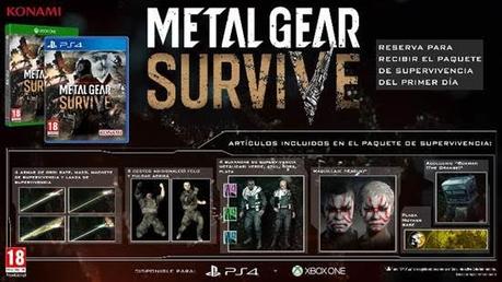 Metal Gear Survive llegará el próximo 22 de febrero