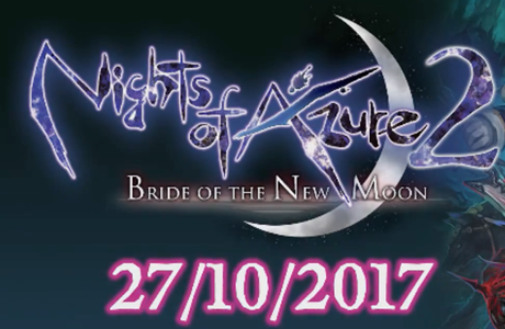 Nights of Azure 2: Bride of the New Moon estrena tráiler de lanzamiento