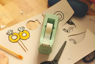 Como hacer topper de anillos para cupcakes