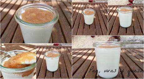 Requesón batido con mermelada de pera (tradicional o Thermomix) - Alfabeto Dulce