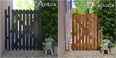 Estrenando tranquera: renovada y protegida con Cetol