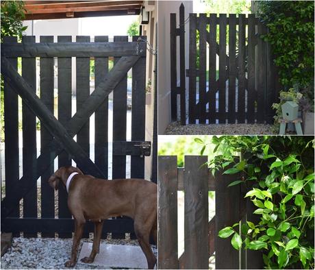 Estrenando tranquera: renovada y protegida con Cetol