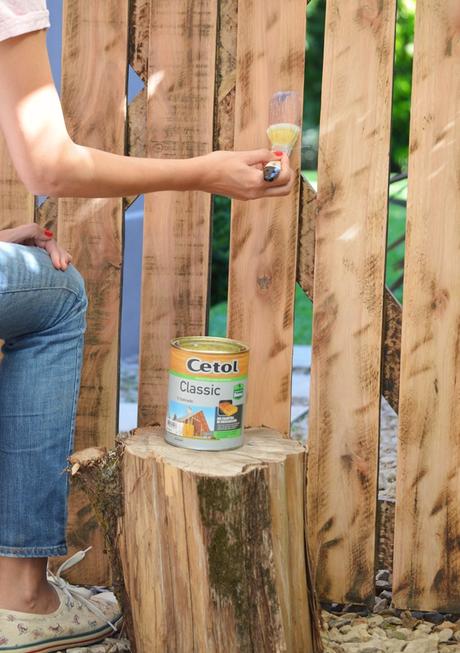 Estrenando tranquera: renovada y protegida con Cetol