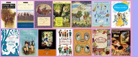 Portadas del libro Hombrecitos, de Louisa May Alcott