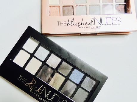 Las novedades de Maybelline: The Blushed Nudes, The Rock Nudes, labiales y delineadores metalizados.