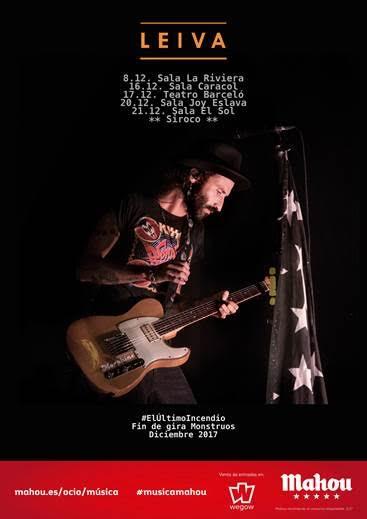 Leiva cierra el tour “Monstruos”