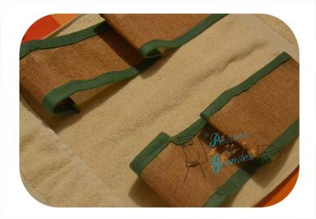 Reciclar una toalla de baño vieja