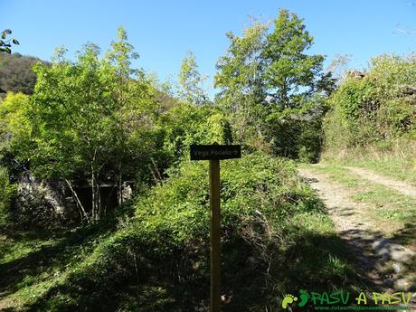 Ruta Vega Pociellu y Bosque Fabucao: Desvío a Vega Pociellu