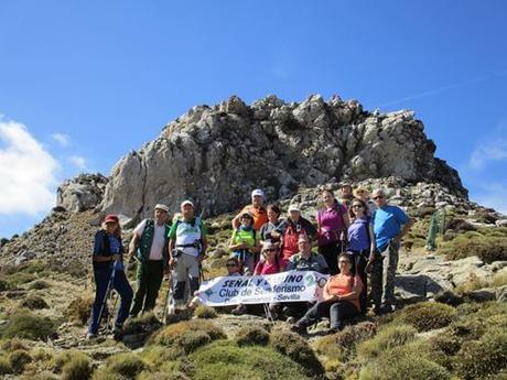 El Club Señal y Camino realizó la ruta del Parque Natural de la Sierra de las Nieves