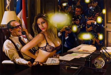 Hermosas pinturas de fiestas graciosas -Las increibles pinturas de Tos Kostemans Hermosas pinturas de fiestas graciosas -Las increibles pinturas de Tos Kostemans