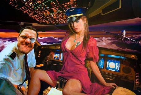 Hermosas pinturas de fiestas graciosas -Las increibles pinturas de Tos Kostemans Hermosas pinturas de fiestas graciosas -Las increibles pinturas de Tos Kostemans