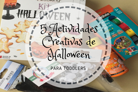 5 Actividades Creativas de Halloween para Toddlers