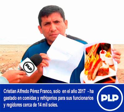 CRISTIAN PÉREZ  EL ALCALDE COMILÓN…???