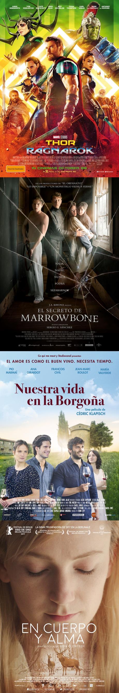 ¿Qué hay en la cartelera? | Estrenos 27-Oct