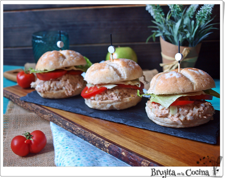 Bocata de ensalada de atún