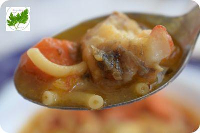 Sopa de Roncador ( Pez Sapo )