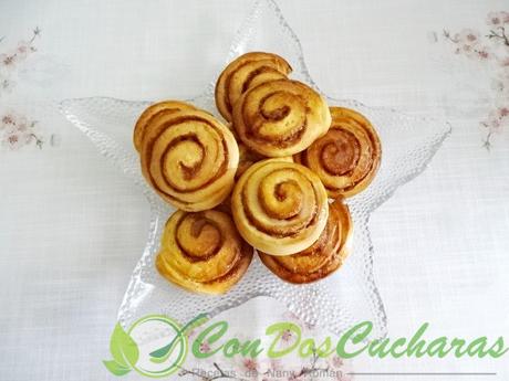Caracolas suecas de canela Caracolas suecas de canela