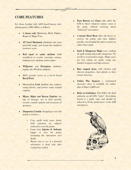 Low Fantasy Gaming (LFW), un RPG prometedor en descarga gratuita