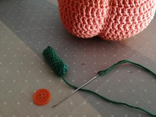 Cómo hacer una calabaza a crochet