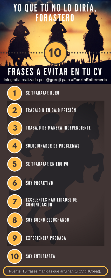 Yo que tú no lo diría, forastero! #FanzinEnfermería