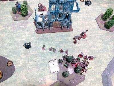 Guardia de la Muerte vs Adeptus Mechanicus, Capa y Sombras.