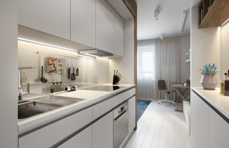 Un proyecto 3D inteligente para una vivieNda de 30M2