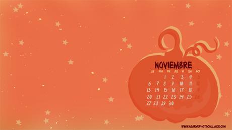 Fondo de pantalla calendario noviembre 2017 - Paperblog