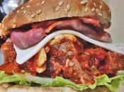 Receta Hamburguesa Casera Ternera carne salsa tomate berenjena queso