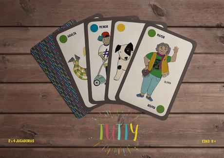 Os presento el Juego de cartas Tutty. Un juego de coeducación para Familias Diversas.