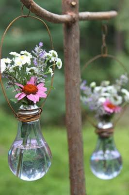 Bombilla maceta DIY bombilla planta