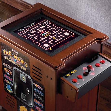 Mesa gigante de madera Pac-Man Arcade para fiestas Mesa gigante de madera Pac-Man Arcade para fiestas
