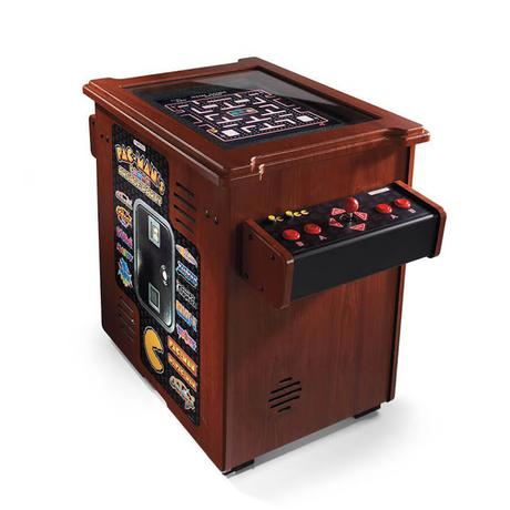 Mesa gigante de madera Pac-Man Arcade para fiestas Mesa gigante de madera Pac-Man Arcade para fiestas