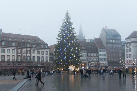 Plaza Kléber Arbol de Navidad Estrasburgo