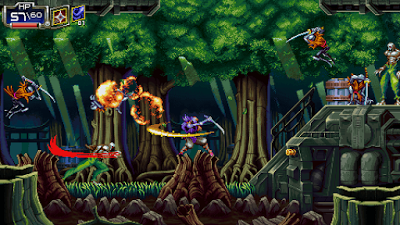 No te pierdas 'Bushiden', un juego de acción con ninjas cibernéticos e impresionantes gráficos pixelados