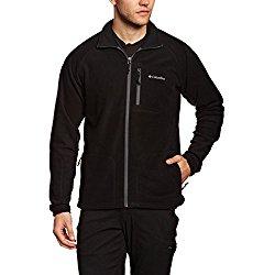 Columbia Fast Trek Ii Full Zip Fleece, Forro polar Para Hombre, Negro (Black), M