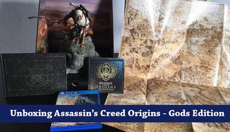 Unboxing de Assassin's Creed Origins - Gods Edition
