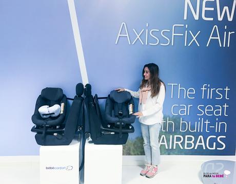 Bébé Confort lanza la primera silla bebé con airbags