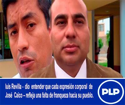 JOSÉ CAICO MIENTE Y MIENTE CON SUS AMARILLOS DIENTES ???