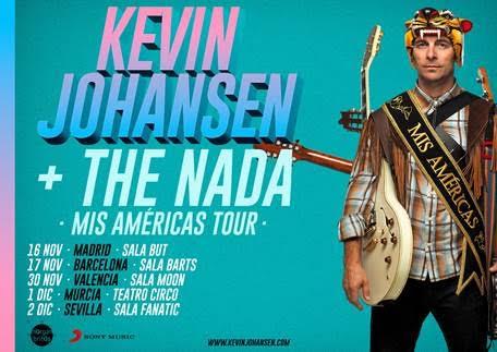 Kevin Johansen + The Nada,presentan “MIS AMÉRICAS” en directo en España
